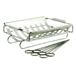 SET SUPPORTO PER COSTINE E SHISH KEBAB | Il Mondo Del Barbecue