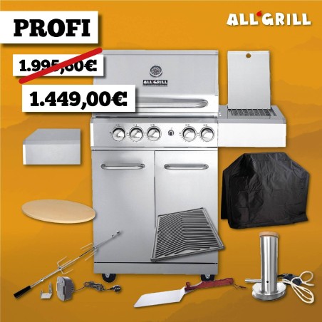 ALLGRILL ALLROUNDER M ANNIVERSARY PACK PROFI AllGrill Barbecue a gas | Il Mondo Del Barbecue