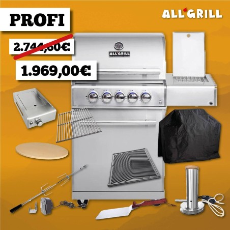 ALLGRILL CHEF M ANNIVERSARY PACK PROFI AllGrill Barbecue a gas | Il Mondo Del Barbecue