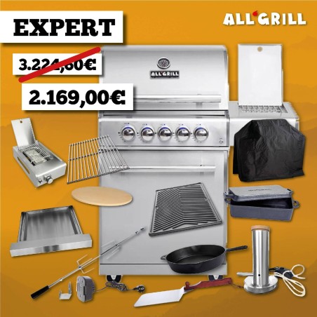 ALLGRILL CHEF M ANNIVERSARY PACK EXPERT AllGrill Barbecue a gas | Il Mondo Del Barbecue