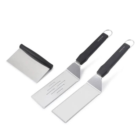 SET SPATOLE PER GRIGLIA SANTOS 3 PZ | Il Mondo Del Barbecue