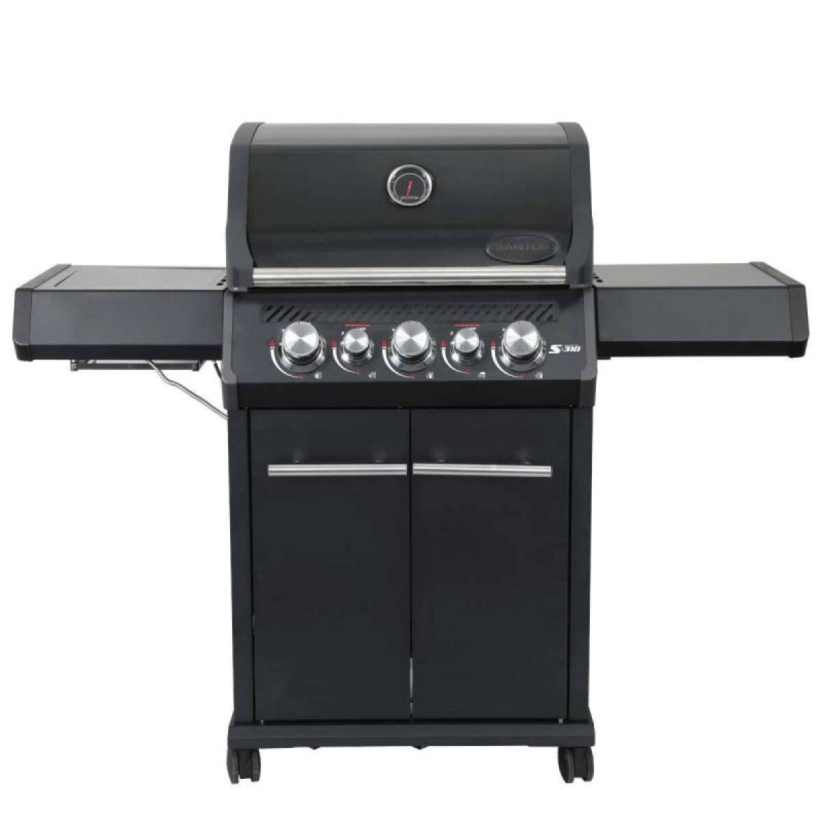 BARBECUE A GAS SANTOS S-318 ALL BLACK Santos Barbecue a gas | Il Mondo Del Barbecue