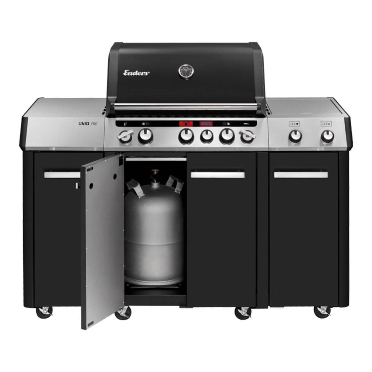 BARBECUE A GAS ENDERS UNIQ® PRO 3 IK KITCHEN CRUSTER | Il Mondo del Barbecue