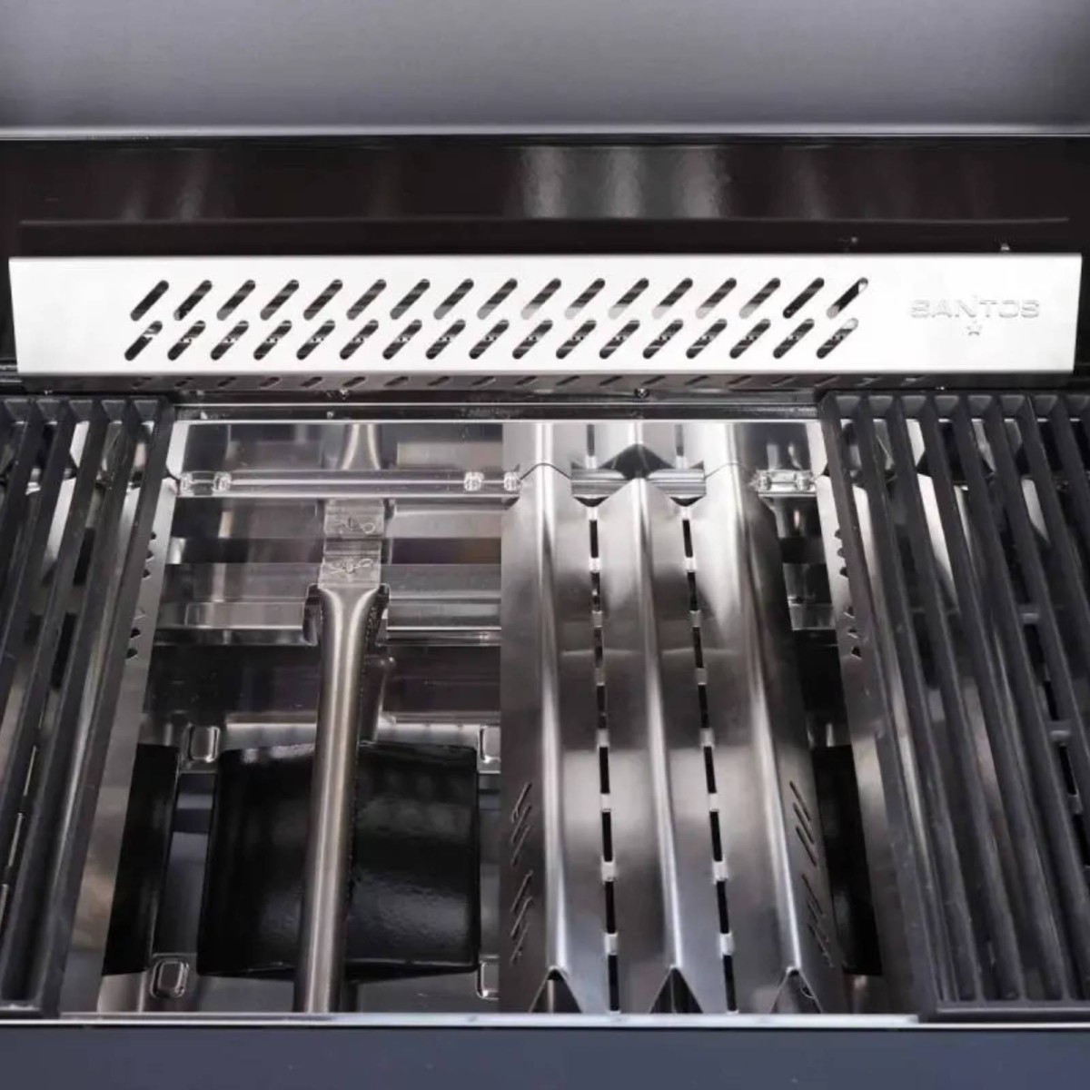 BARBECUE DA INCASSO/APPOGGIO SANTOS FREE S-410 PRO ALL BLACK Santos Barbecue a gas | Il Mondo Del Barbecue