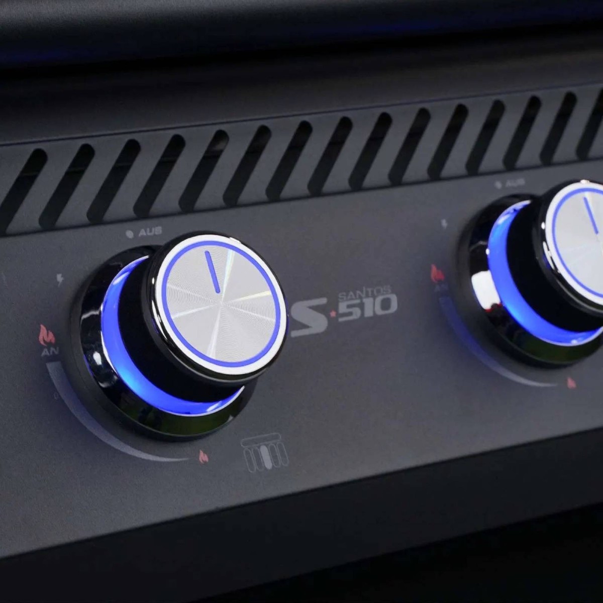 BARBECUE DA INCASSO/APPOGGIO SANTOS FREE S-510 PRO ALL BLACK Santos Barbecue a gas | Il Mondo Del Barbecue