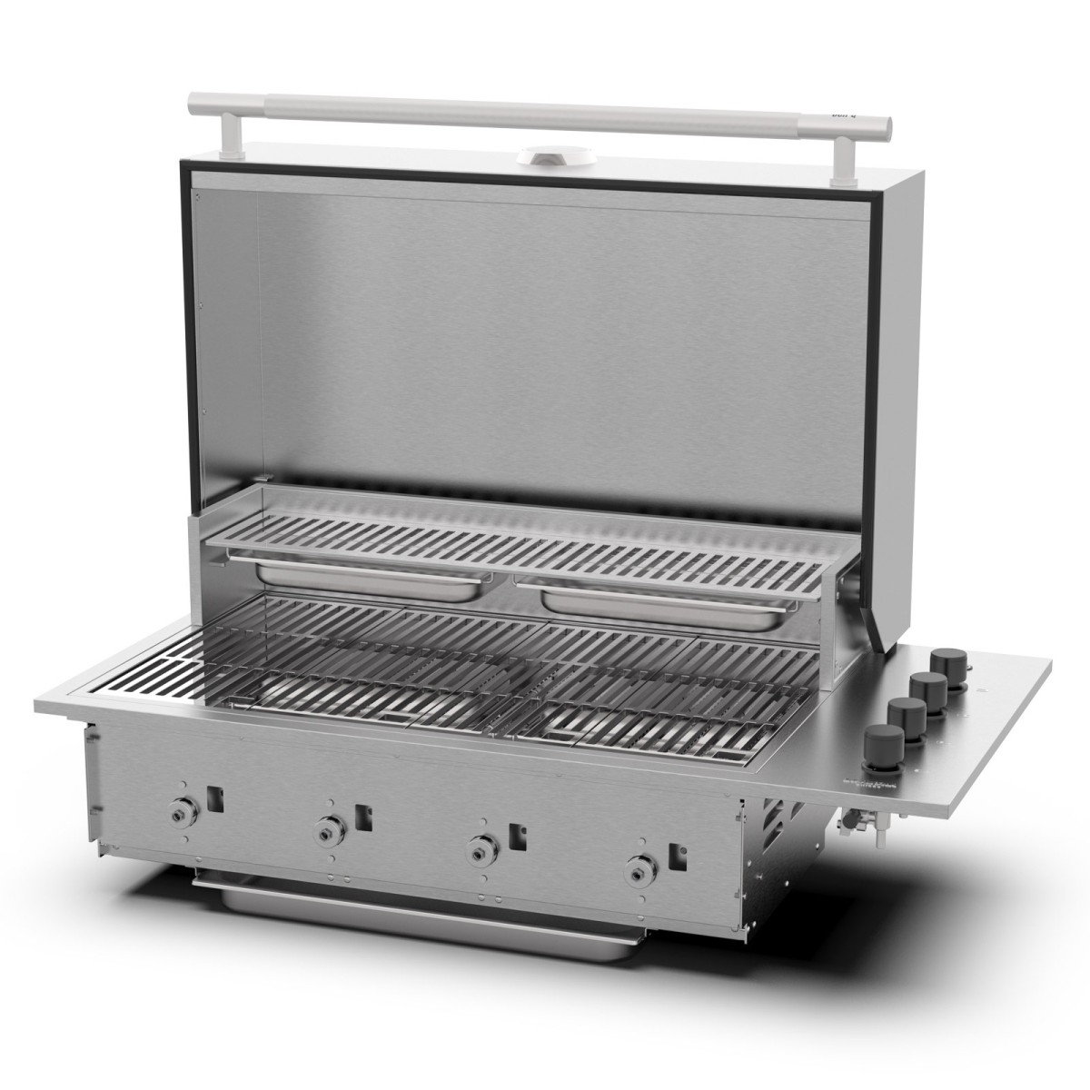 BARBECUE A GAS BRABURA BOX-Q INOX DA INCASSO Brabura Barbecue da incasso | Il Mondo Del Barbecue