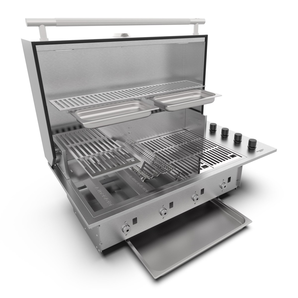 BARBECUE A GAS BRABURA BOX-Q INOX DA INCASSO Brabura Barbecue da incasso | Il Mondo Del Barbecue