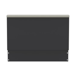 SCHIENALE SUPERIORE ANTRACITE CON TOP PIETRA DI LUNA PER CT 60 / FRIGO | Il Mondo del Barbecue