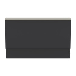 SCHIENALE SUPERIORE ANTRACITE CON TOP PIETRA DI LUNA PER KC 80| Il Mondo del Barbecue