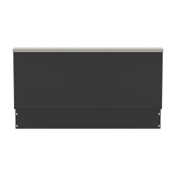 SCHIENALE SUPERIORE ANTRACITE CON TOP PIETRA DI LUNA PER MODULO CT 90 / A GIORNO / LAVELLO| Il Mondo del Barbecue