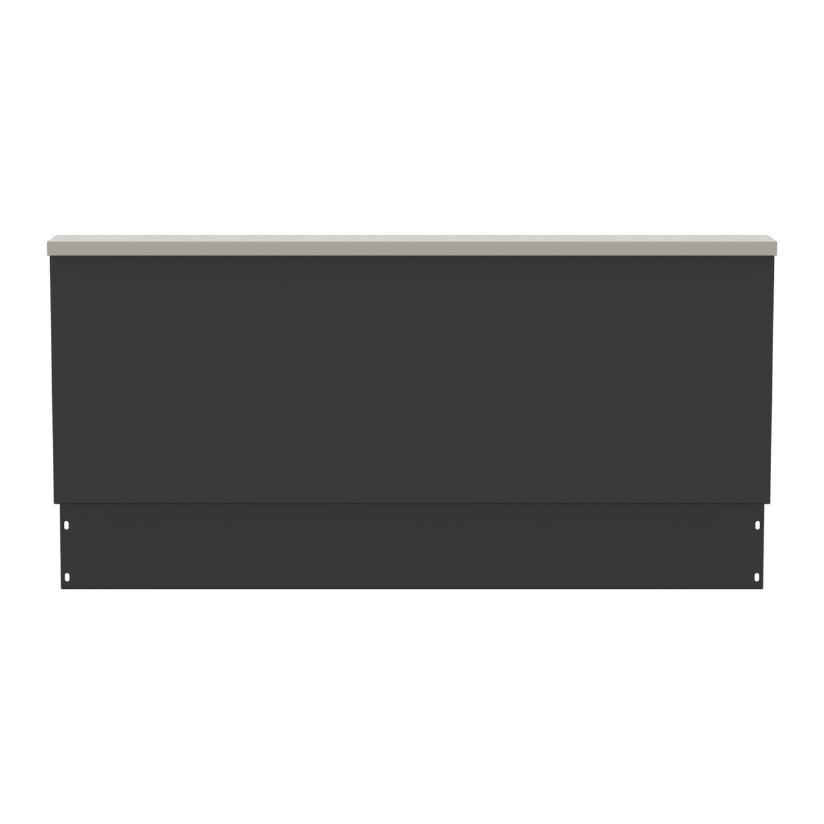 SCHIENALE SUPERIORE ANTRACITE CON TOP PIETRA DI LUNA PER KC 100| Il Mondo del Barbecue