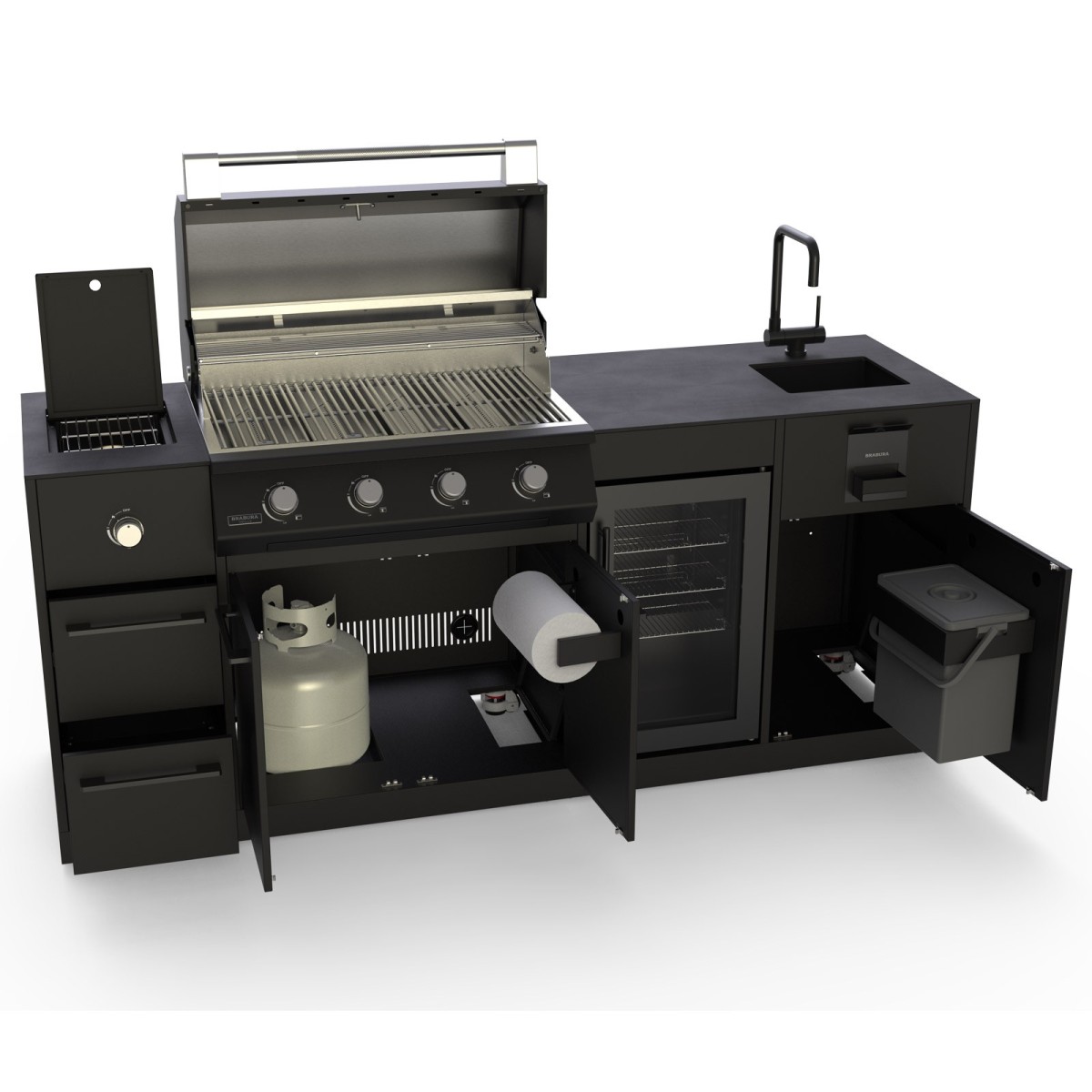 CUCINA DA ESTERNO BRABURA LITE 400 | Il Mondo del Barbecue