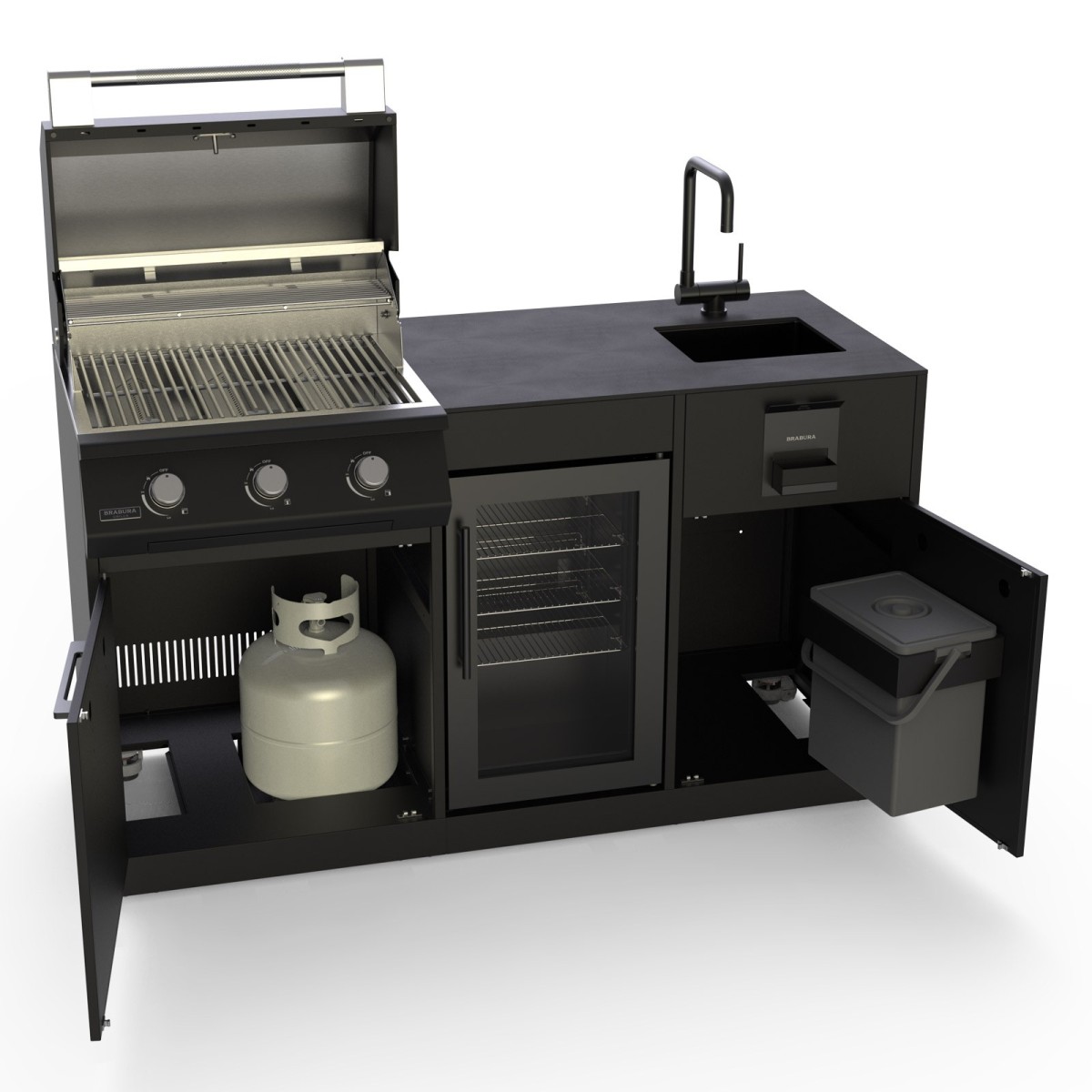 CUCINA DA ESTERNO BRABURA LITE 300 | Il Mondo del Barbecue