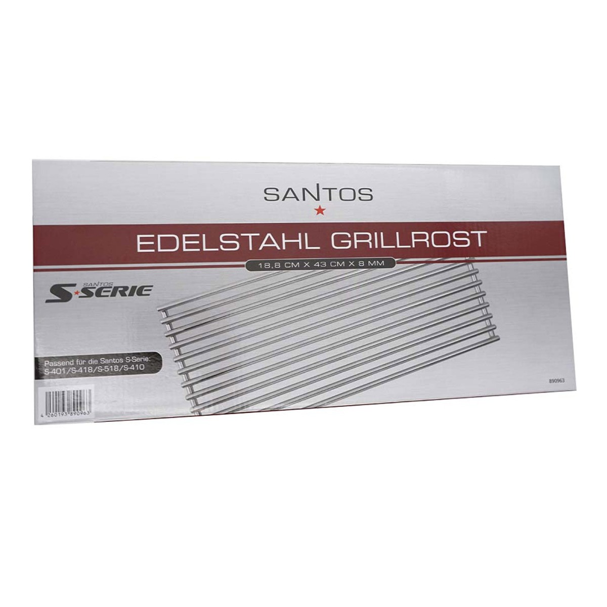 GRIGLIA PER SANTOS S-418 DA 8 MM | Il Mondo Del Barbecue