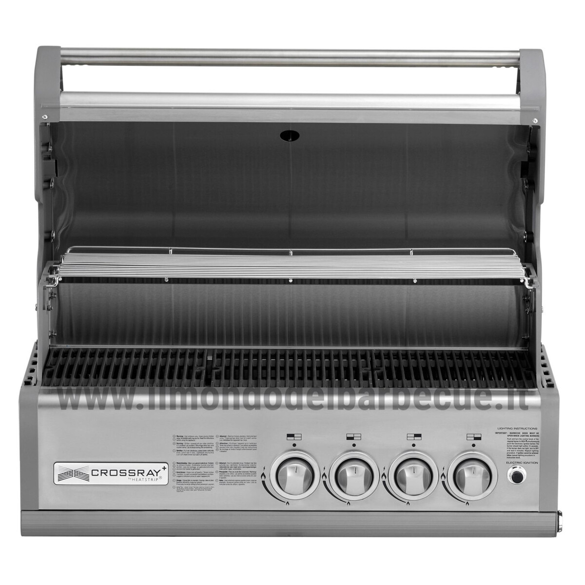 BARBECUE A INFRAROSSI A GAS CROSSRAY DA INCASSO 4 BURNER