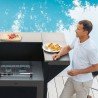 MODULO KIT PIANO BAR 60 GRIGIO SCURO Eno Piastre in ghisa smaltata | Il Mondo Del Barbecue