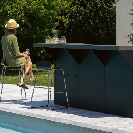 MODULO KIT PIANO BAR 80 NERO Eno Piastre in ghisa smaltata | Il Mondo Del Barbecue