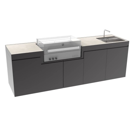 CUCINA DA ESTERNO DOMELUX DE05 | Il Mondo del Barbecue