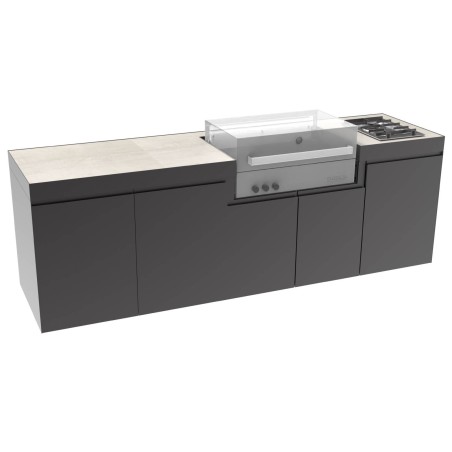 CUCINA DA ESTERNO DOMELUX DE08 | Il Mondo del Barbecue