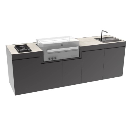 CUCINA DA ESTERNO DOMELUX DE09 | Il Mondo del Barbecue