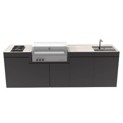 CUCINA DA ESTERNO DOMELUX DE09 | Il Mondo del Barbecue