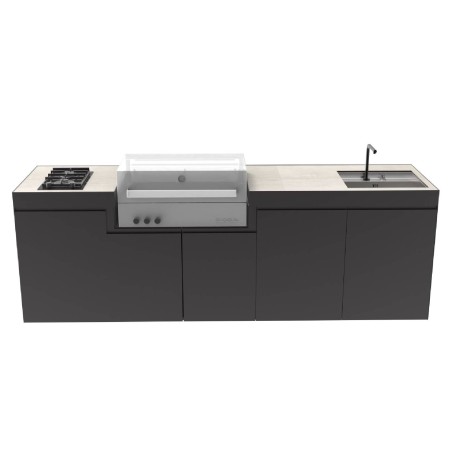 CUCINA DA ESTERNO DOMELUX DE09 | Il Mondo del Barbecue