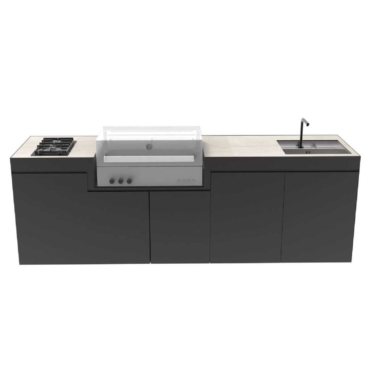 CUCINA DA ESTERNO DOMELUX DE09 | Il Mondo del Barbecue