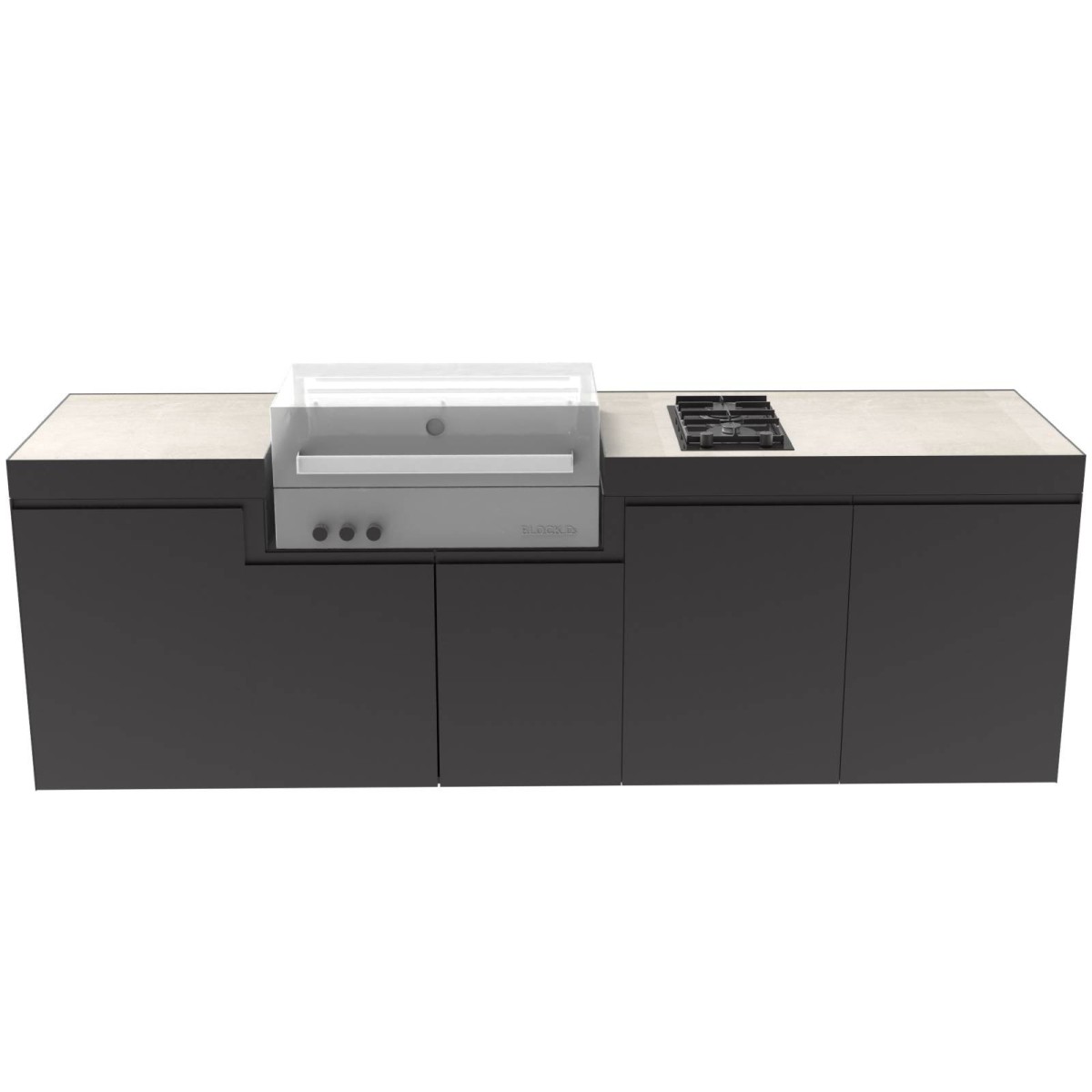 CUCINA DA ESTERNO DOMELUX DE10 | Il Mondo del Barbecue