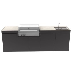 CUCINA DA ESTERNO DOMELUX DE12 | Il Mondo del Barbecue