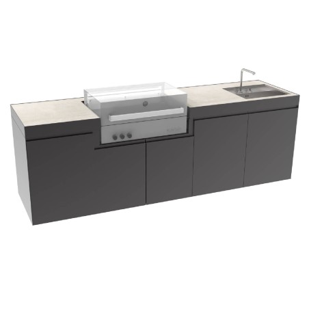 CUCINA DA ESTERNO DOMELUX DE12 | Il Mondo del Barbecue