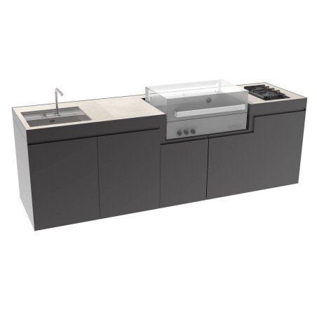 CUCINA DA ESTERNO DOMELUX DE13 | Il Mondo del Barbecue