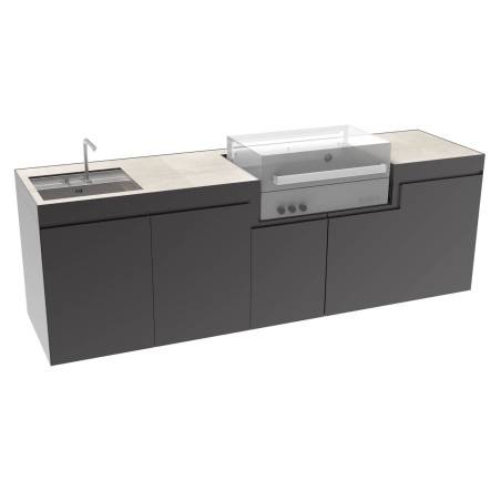 CUCINA DA ESTERNO DOMELUX DE15 | Il Mondo del Barbecue