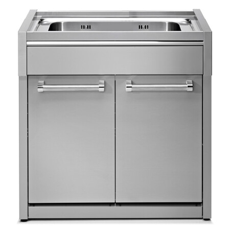 STEEL LAVELLO IN ACCIAIO INOX 90CM G9S-L1