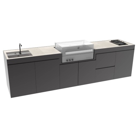 CUCINA DA ESTERNO DOMELUX DX01 | Il Mondo del Barbecue