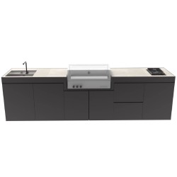 CUCINA DA ESTERNO DOMELUX DX01 | Il Mondo del Barbecue