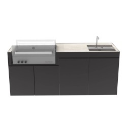 CUCINA DA ESTERNO DOMELUX LX02 | Il Mondo del Barbecue