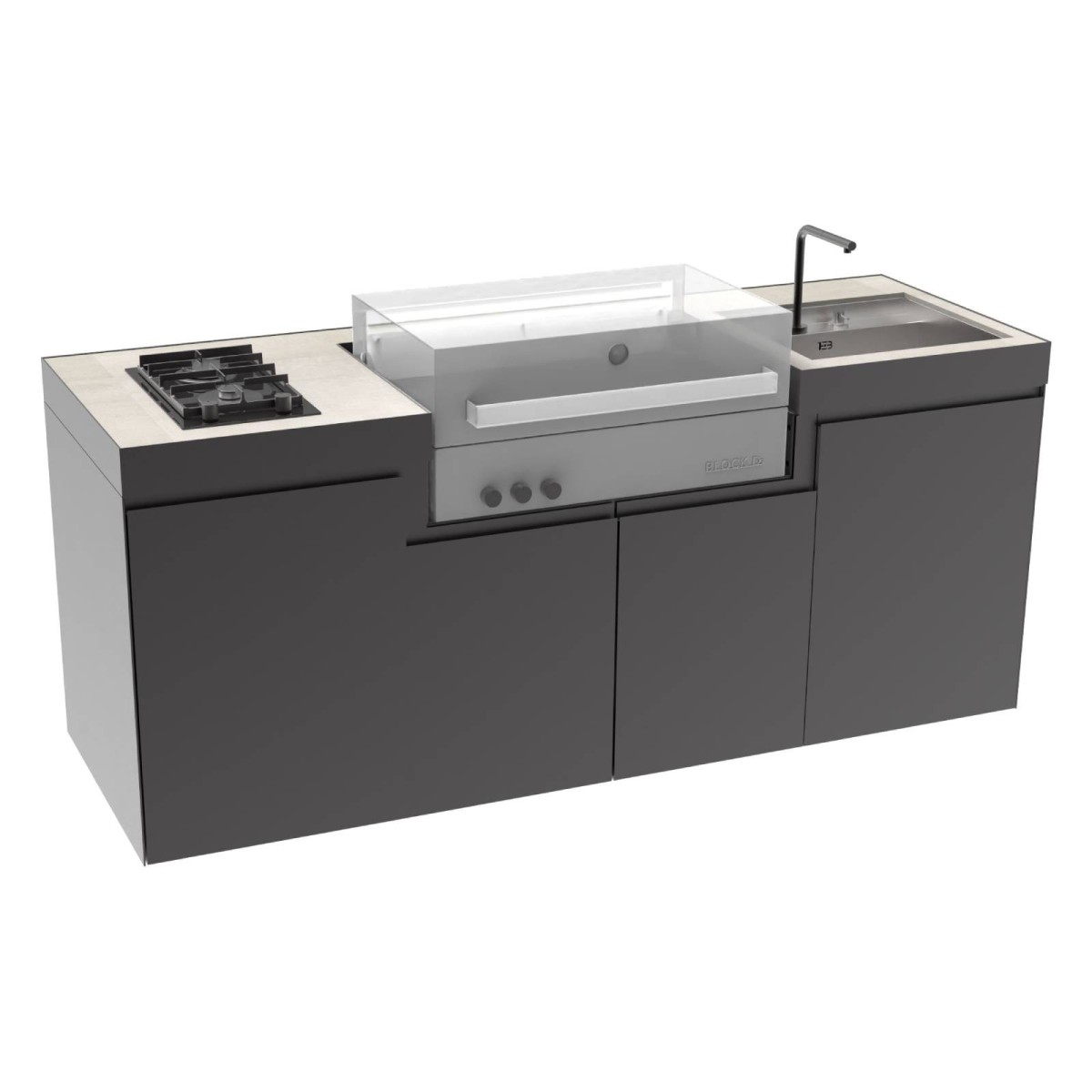 CUCINA DA ESTERNO DOMELUX LX06 | Il Mondo del Barbecue