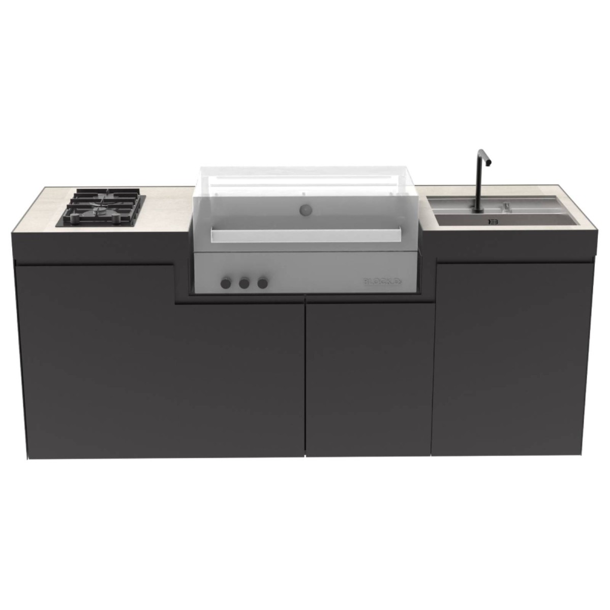 CUCINA DA ESTERNO DOMELUX LX06 | Il Mondo del Barbecue