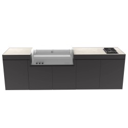 CUCINA DA ESTERNO DOMELUX DE01 - MODULO BARBECUE 120 CM | Il Mondo del Barbecue