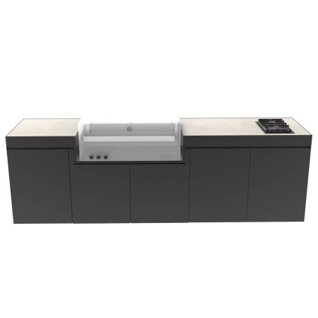 CUCINA DA ESTERNO DOMELUX DE01 - MODULO BARBECUE 120 CM | Il Mondo del Barbecue