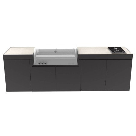 CUCINA DA ESTERNO DOMELUX DE02 - MODULO BARBECUE 120 CM | Il Mondo del Barbecue