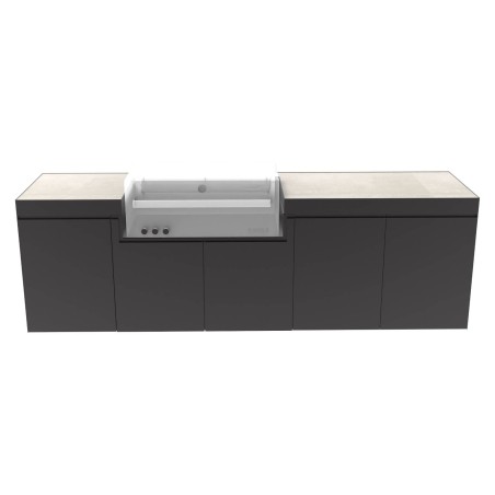CUCINA DA ESTERNO DOMELUX DE06 - MODULO BARBECUE 120 CM | Il Mondo del Barbecue