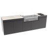 CUCINA DA ESTERNO DOMELUX DE07 - MODULO BARBECUE 120 CM | Il Mondo del Barbecue