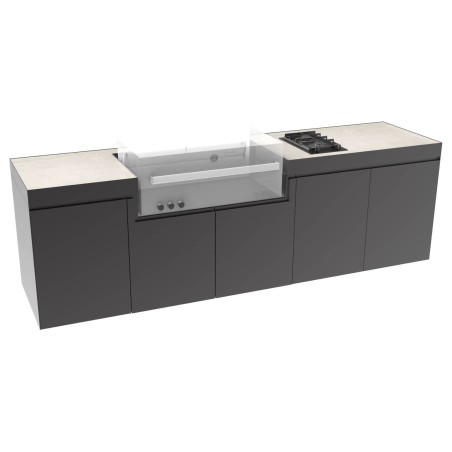 CUCINA DA ESTERNO DOMELUX DE10 - MODULO BARBECUE 120 CM | Il Mondo del Barbecue