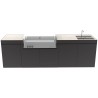 CUCINA DA ESTERNO DOMELUX DE12 - MODULO BARBECUE 120 CM | Il Mondo del Barbecue