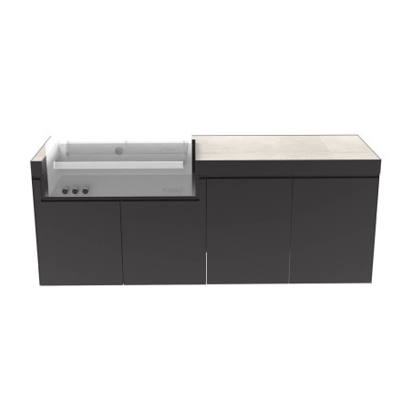 CUCINA DA ESTERNO DOMELUX LX03 - MODULO BARBECUE 120 CM | Il Mondo del Barbecue