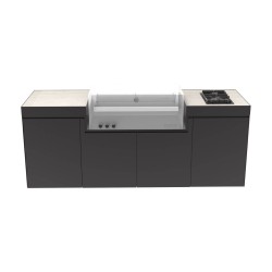 CUCINA DA ESTERNO DOMELUX LX04 - MODULO BARBECUE 120 CM | Il Mondo del Barbecue