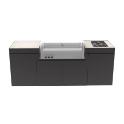 CUCINA DA ESTERNO DOMELUX LX05 - MODULO BARBECUE 120 CM | Il Mondo del Barbecue