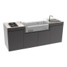 CUCINA DA ESTERNO DOMELUX LX06 - MODULO BARBECUE 120 CM | Il Mondo del Barbecue