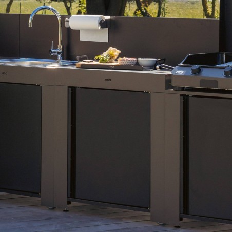 MODULO STANDARD GRIGIO SCURO Eno Piastre in ghisa smaltata | Il Mondo Del Barbecue